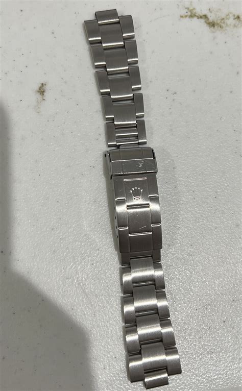 authentic rolex submariner stainless steel bracelet model 93150|Rolex bracelets.